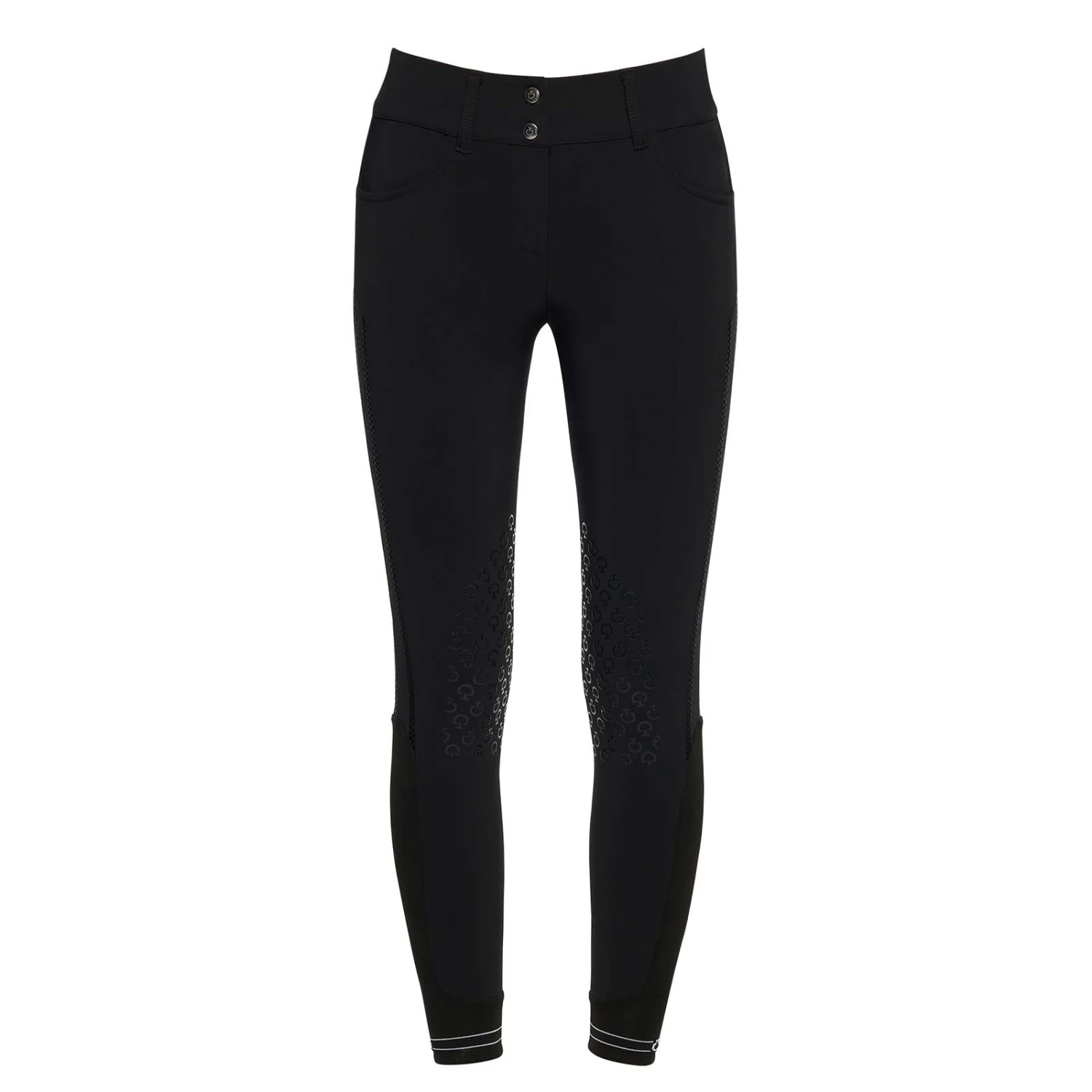 Cavalleria Toscana Embroidery Women's Knee Grip Breeches - Image 2