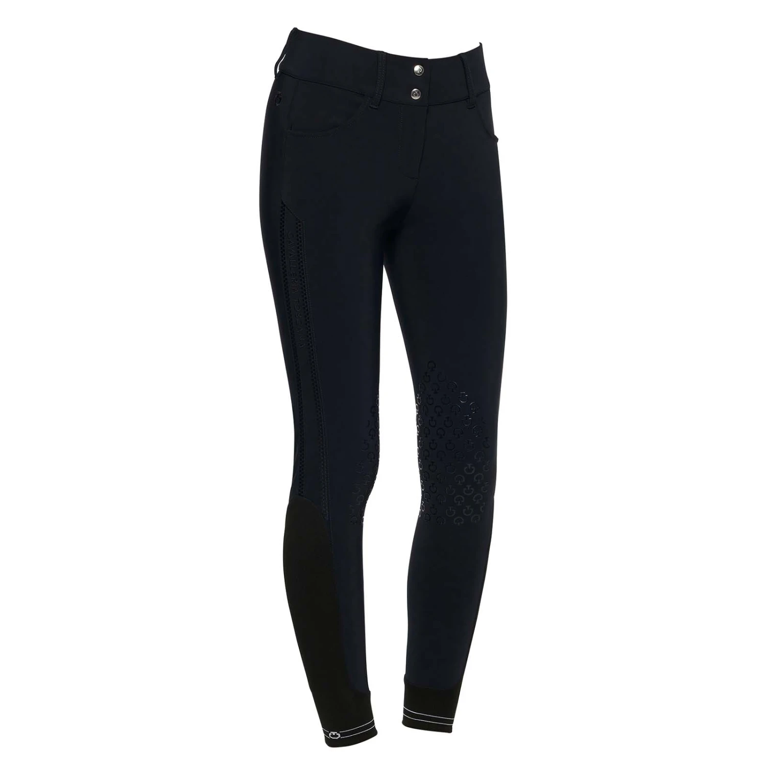 Cavalleria Toscana Embroidery Women's Knee Grip Breeches - Image 6