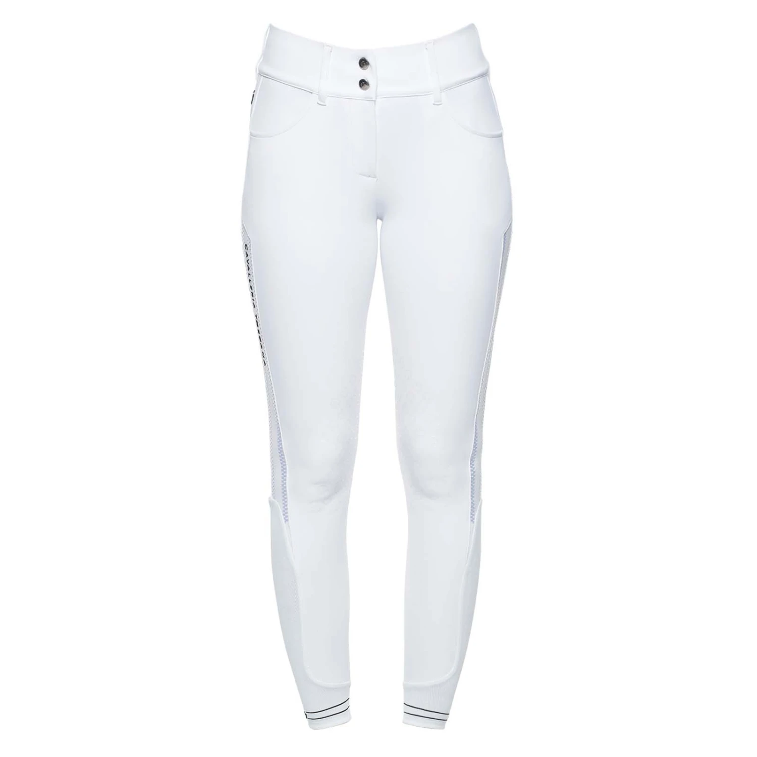 Cavalleria Toscana Embroidery Women's Knee Grip Breeches - Image 8