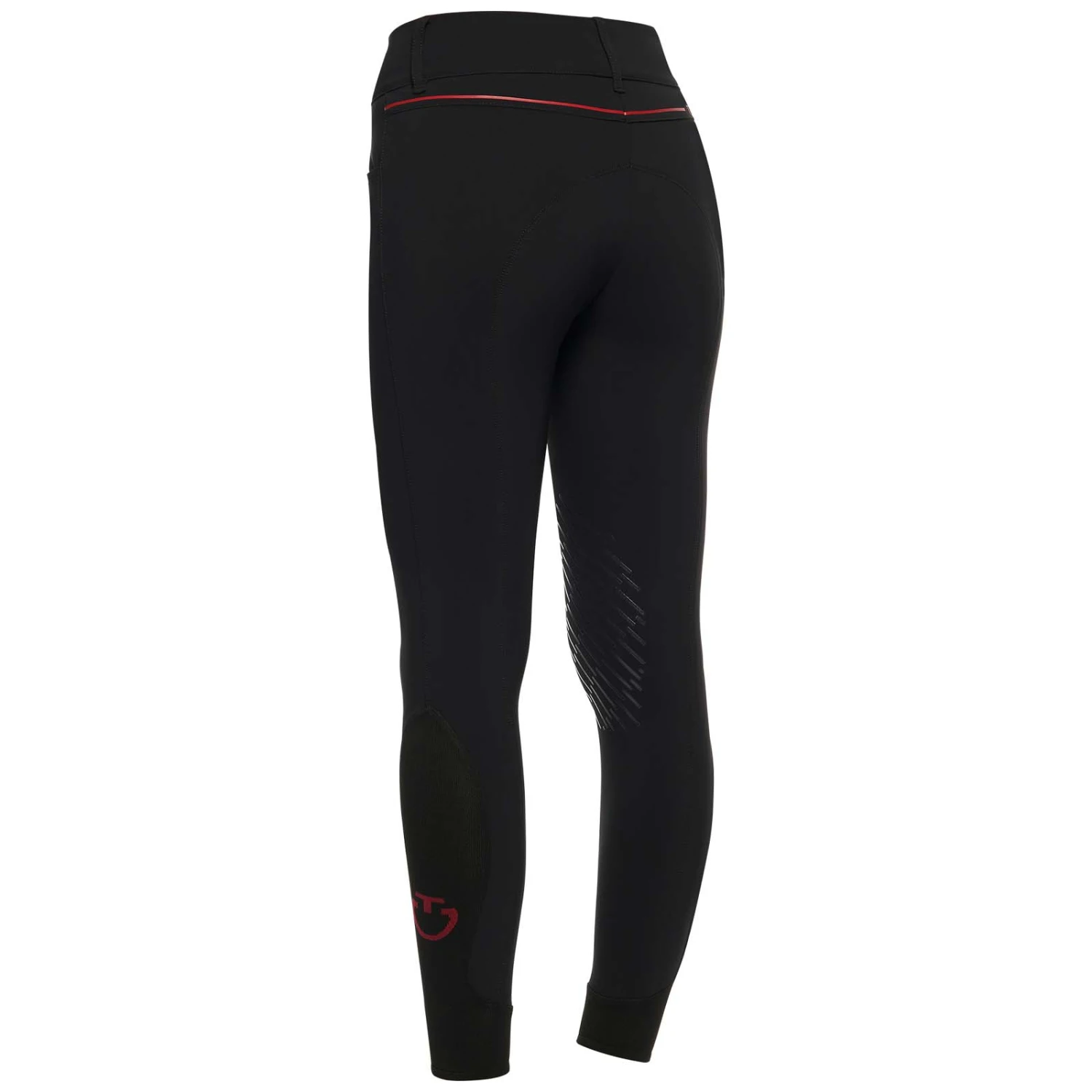 Cavalleria Toscana CT Team Red Stripe High Waist Full Grip Breeches