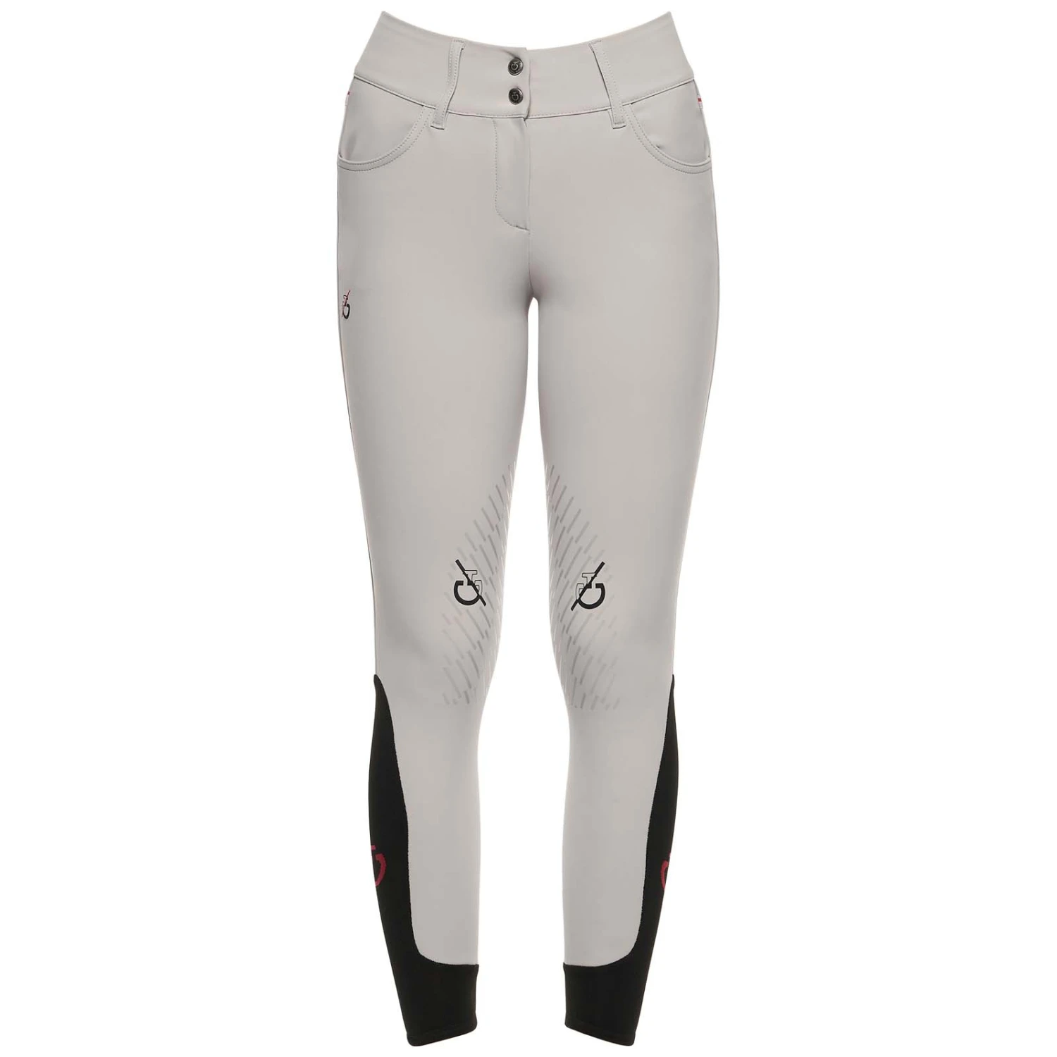 Cavalleria Toscana CT Team Red Stripe High Waist Full Grip Breeches - Image 13