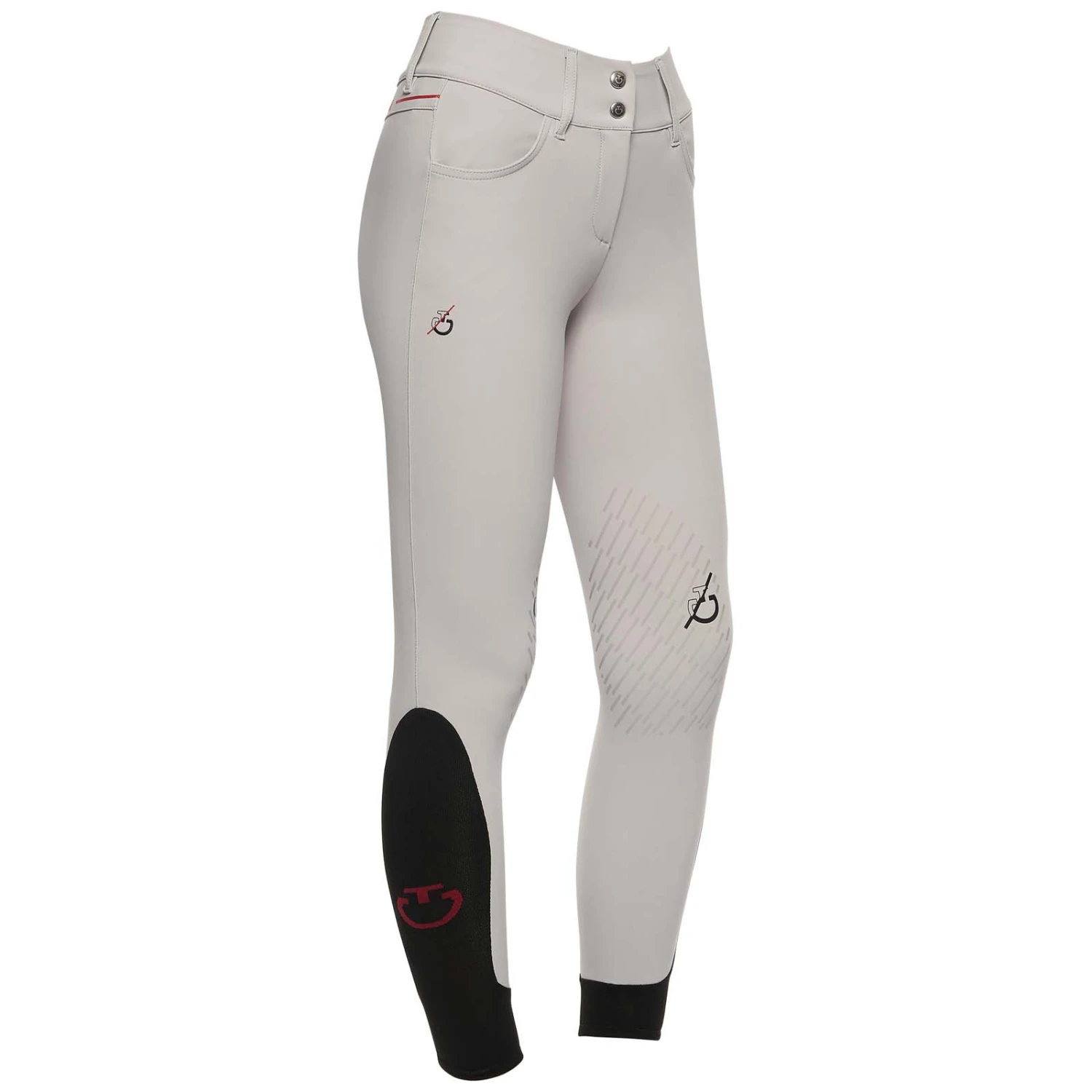 Cavalleria Toscana CT Team Red Stripe High Waist Full Grip Breeches - Image 14