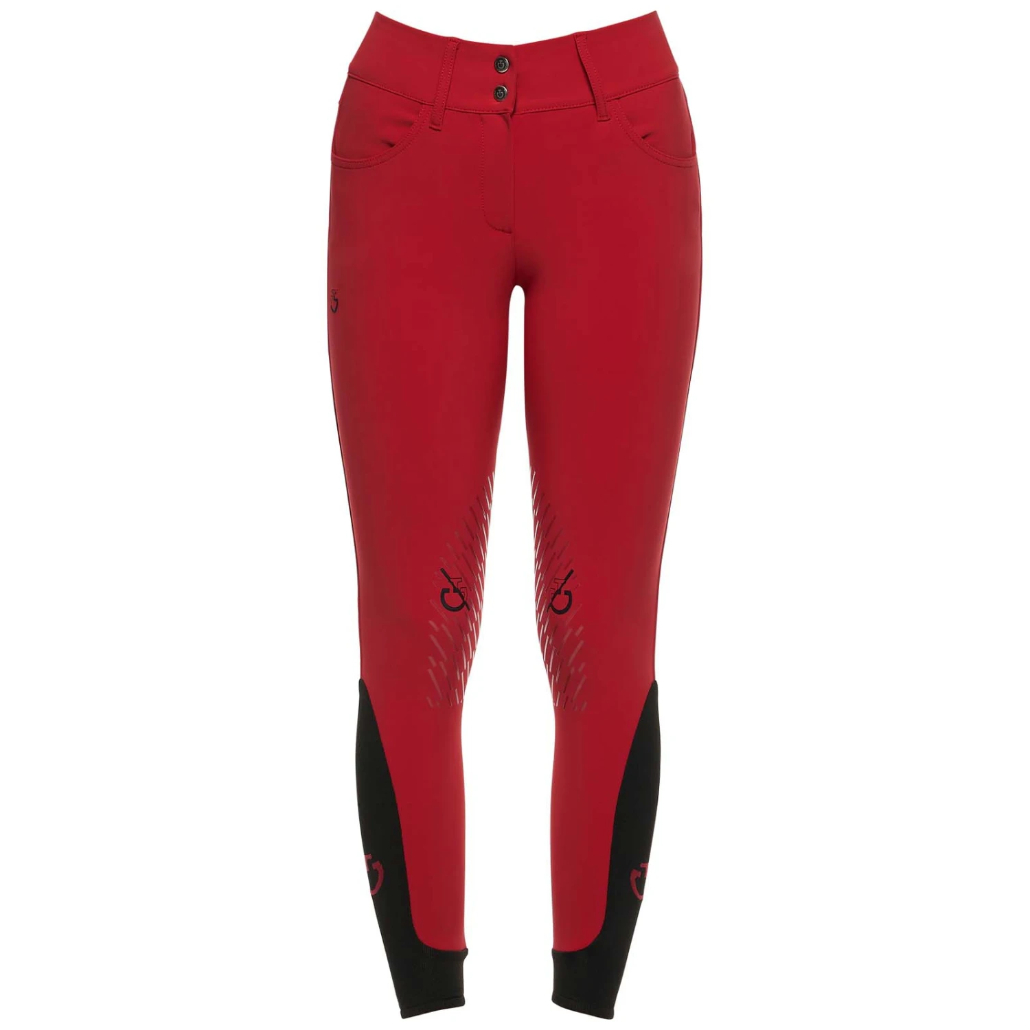 Cavalleria Toscana CT Team Red Stripe High Waist Full Grip Breeches - Image 16