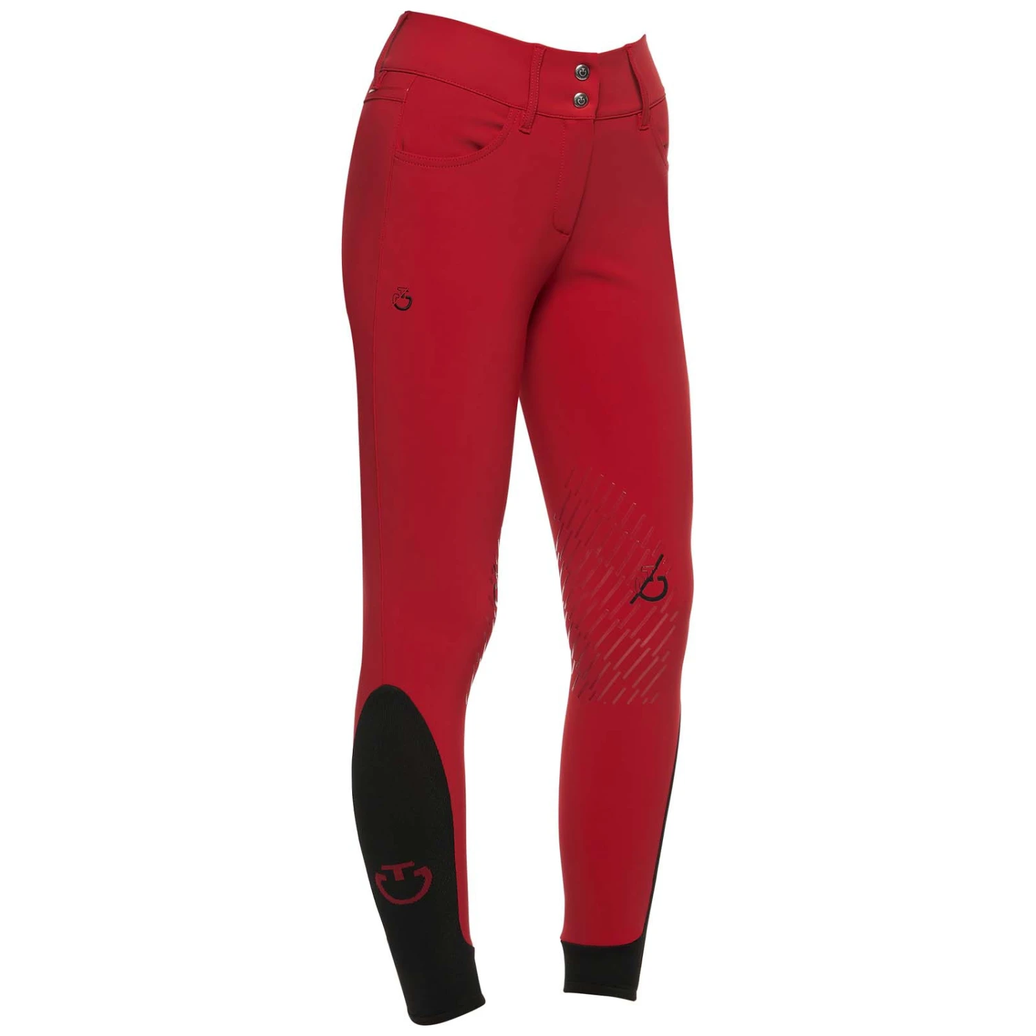 Cavalleria Toscana CT Team Red Stripe High Waist Full Grip Breeches - Image 17