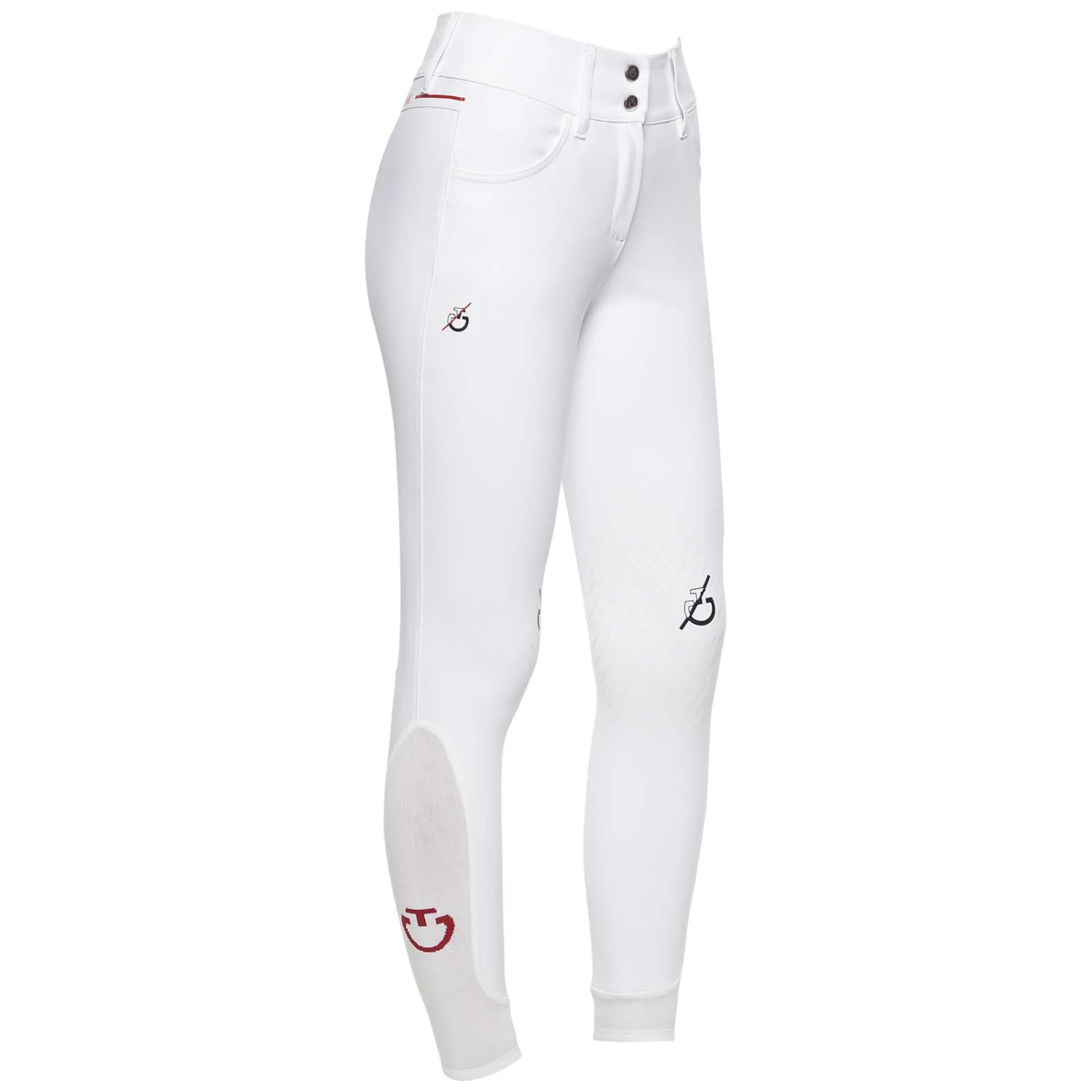 Cavalleria Toscana CT Team Red Stripe High Waist Full Grip Breeches - Image 20