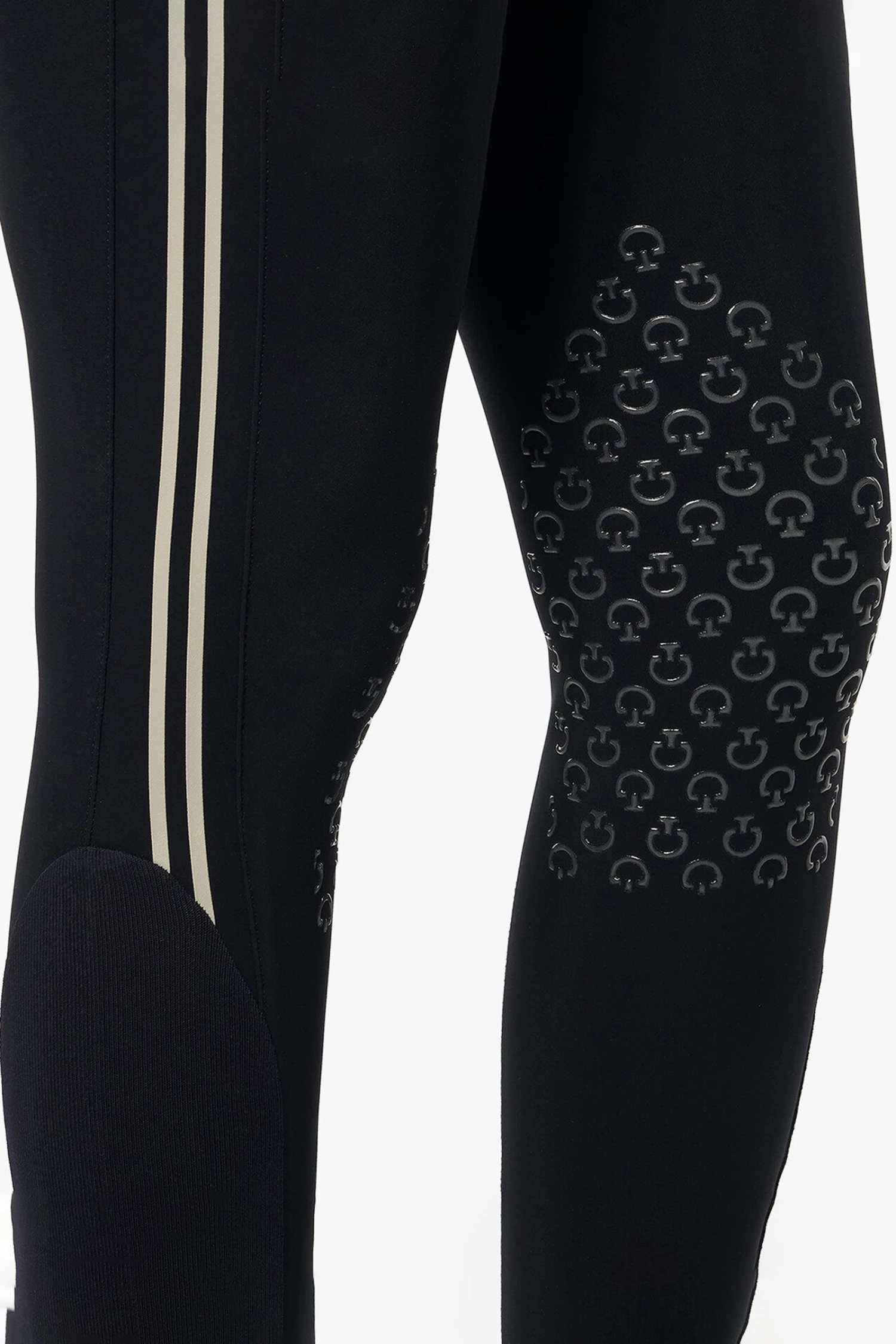 Cavalleria Toscana Women's Embossed Silicone Stripe Breeches - Image 5