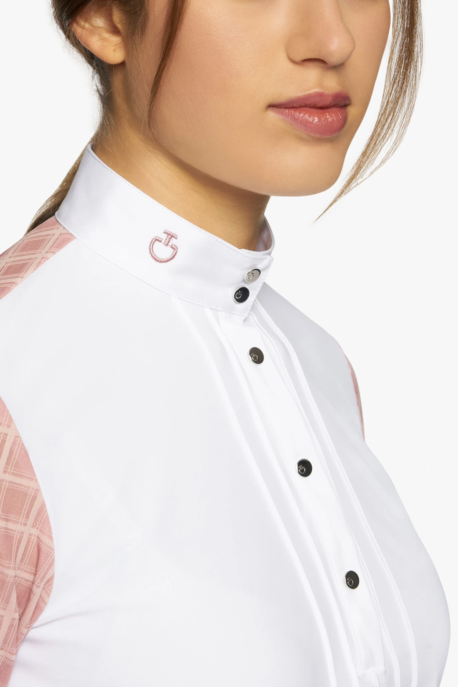 Cavalleria Toscana Pleated Women's Longsleeve Competition Polo - Image 5