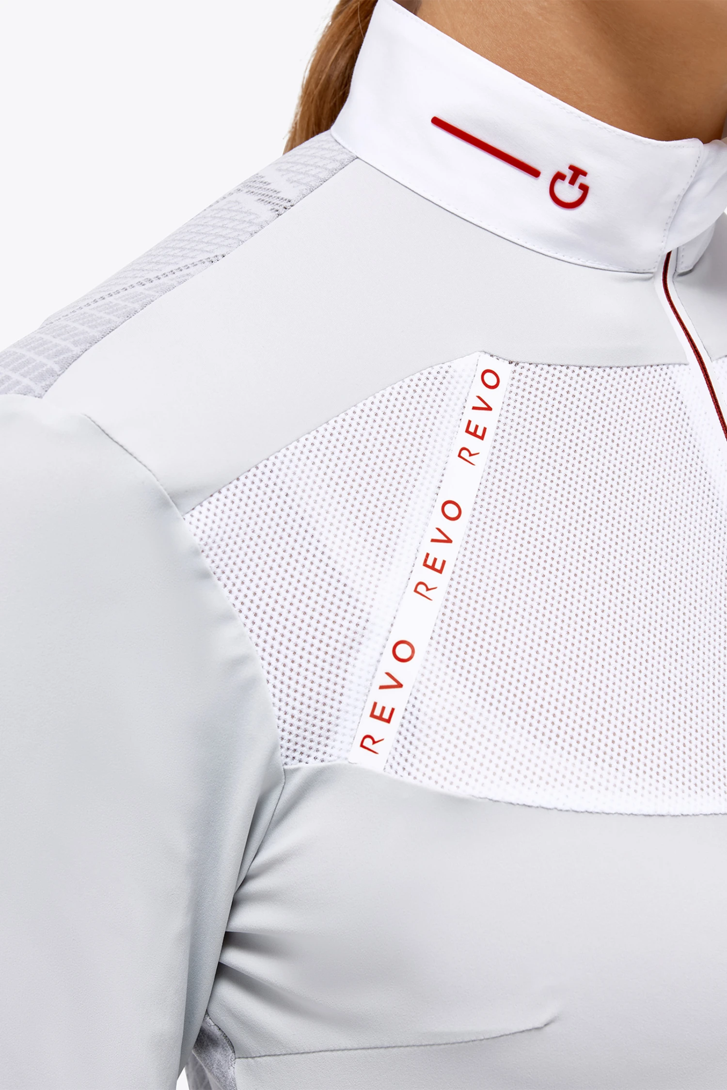 Cavalleria Toscana Women's Technical Knit Polo - Image 3