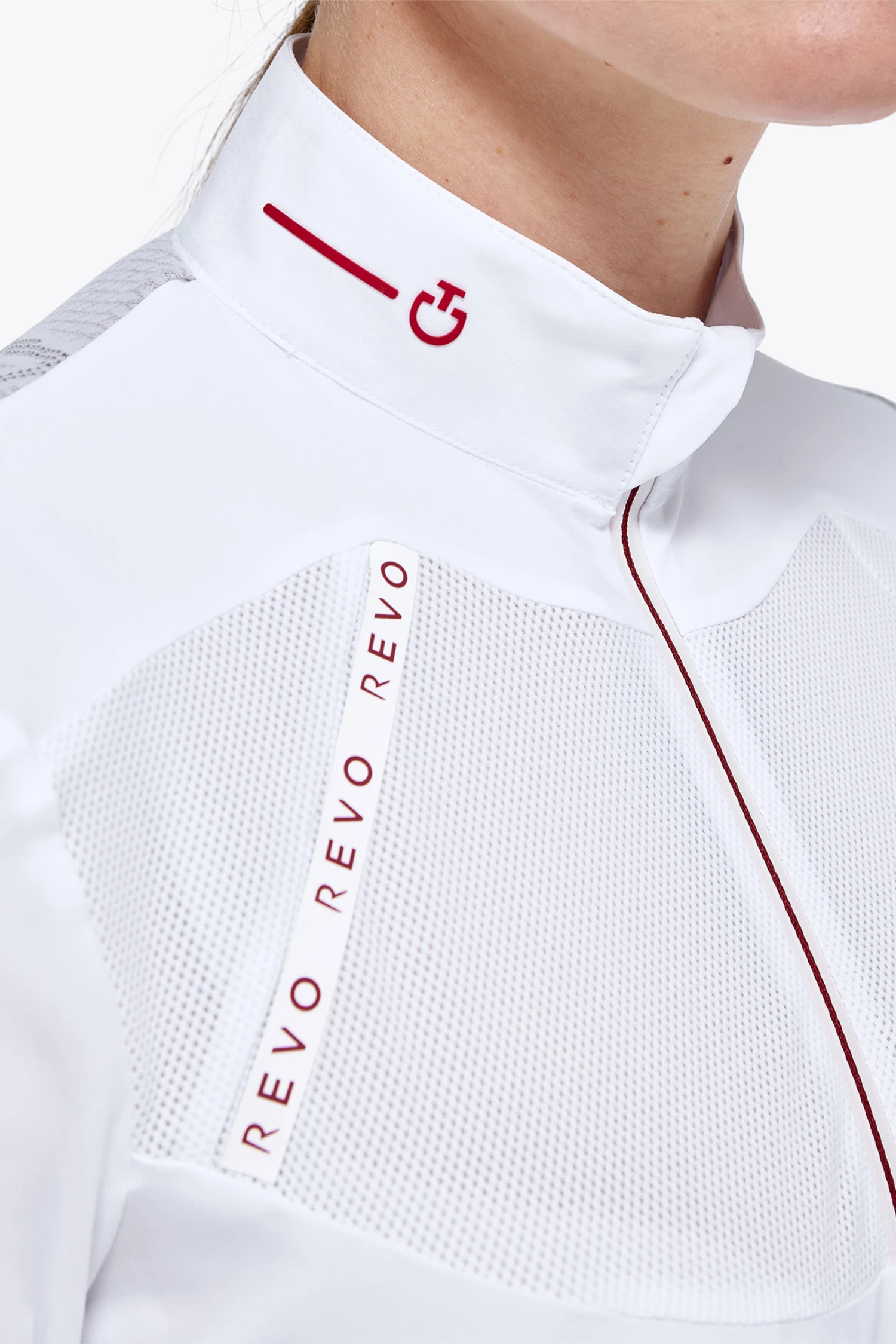 Cavalleria Toscana Women's Technical Knit Polo - Image 7