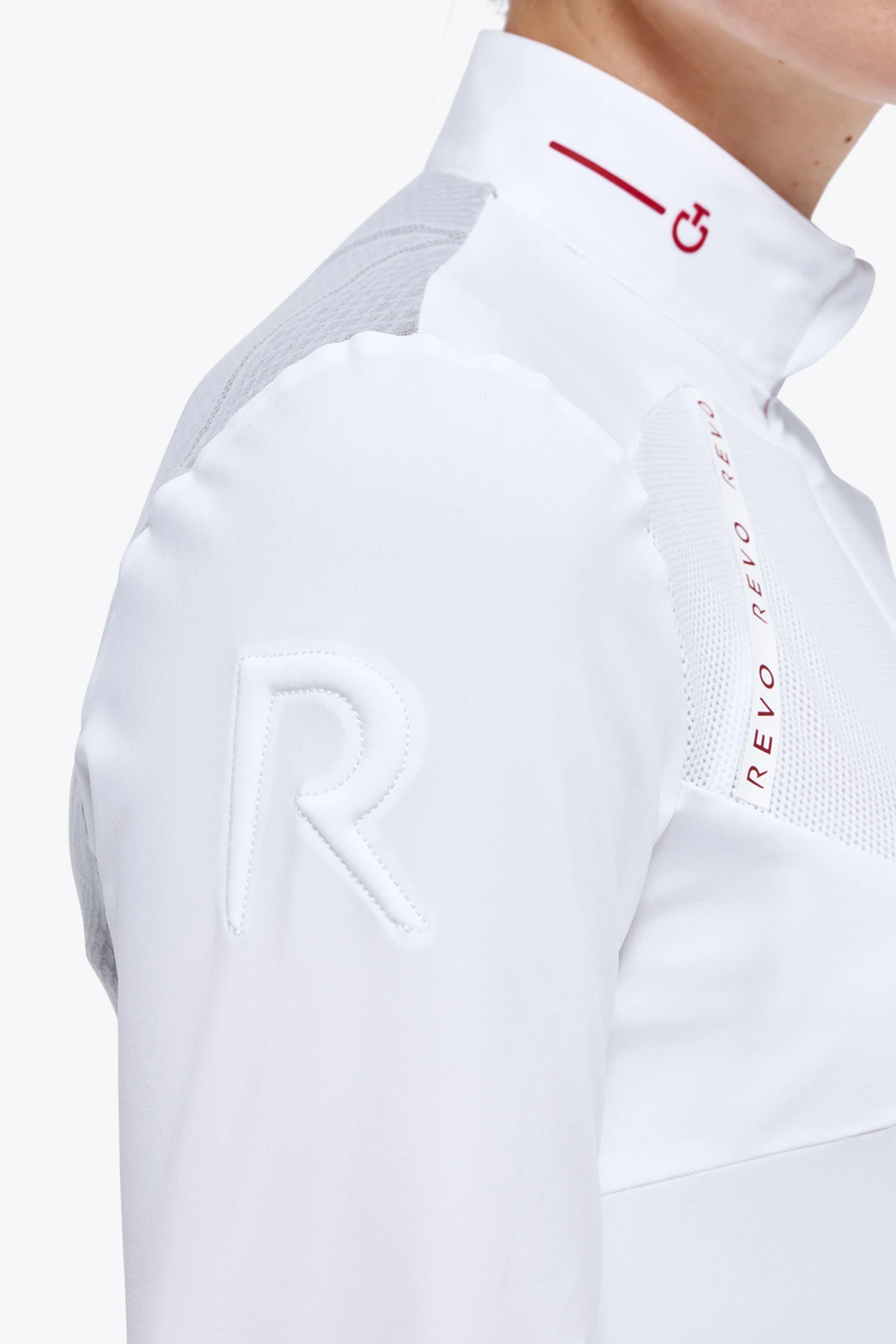 Cavalleria Toscana Women's Technical Knit Polo - Image 8