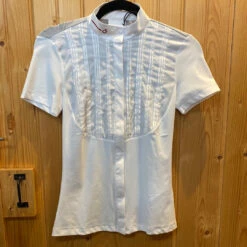 Cavalleria Toscana Revo Pleated Poplin Bib S/S - CAD238