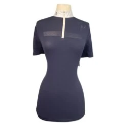 Cavalleria Toscana 'Revo' Polo In Navy - Women's Large