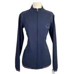Cavalleria Toscana Amazzone Detachable Hoodie In Navy - Women's Medium