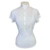 Cavalleria Toscana Technical Bib Show Shirt In White - Women's Large
