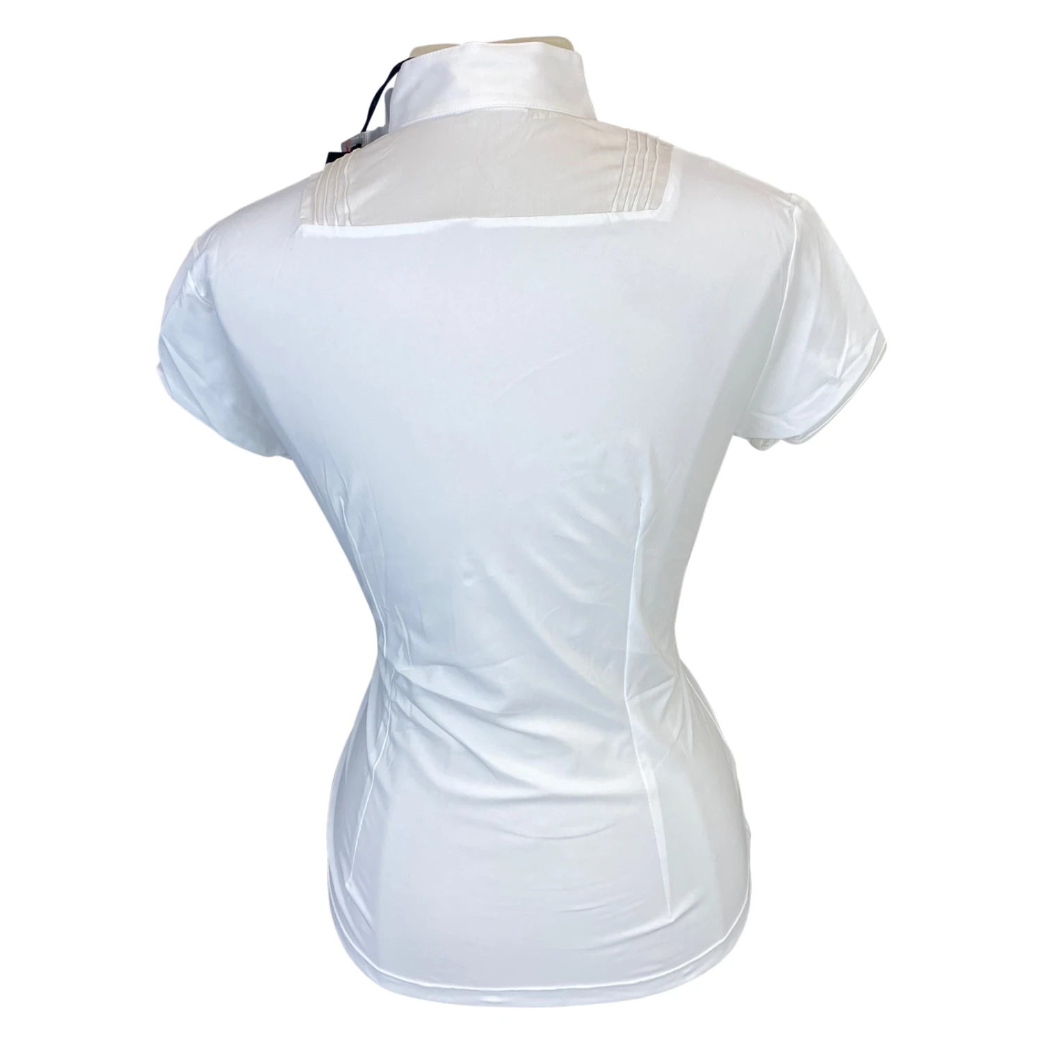 Cavalleria Toscana Technical Bib Show Shirt In White - Women's Large - Image 2