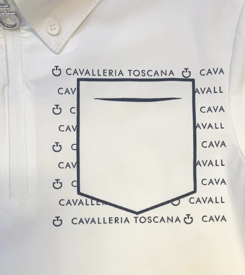 Boys Cavalleria Toscana CT Pocket Competition Polo - Image 2
