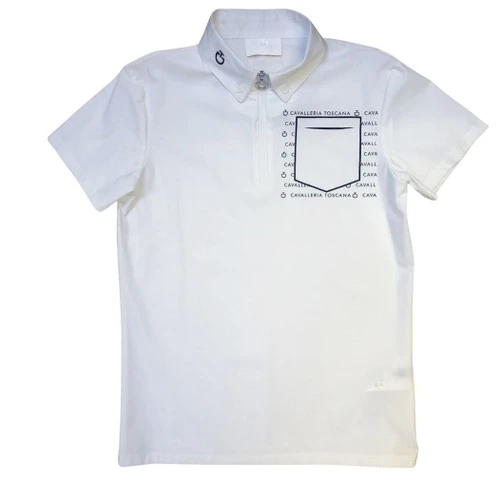 Boys Cavalleria Toscana CT Pocket Competition Polo