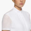 CAD153 Cavalleria Toscana Pleated Jersey S/S Shirt