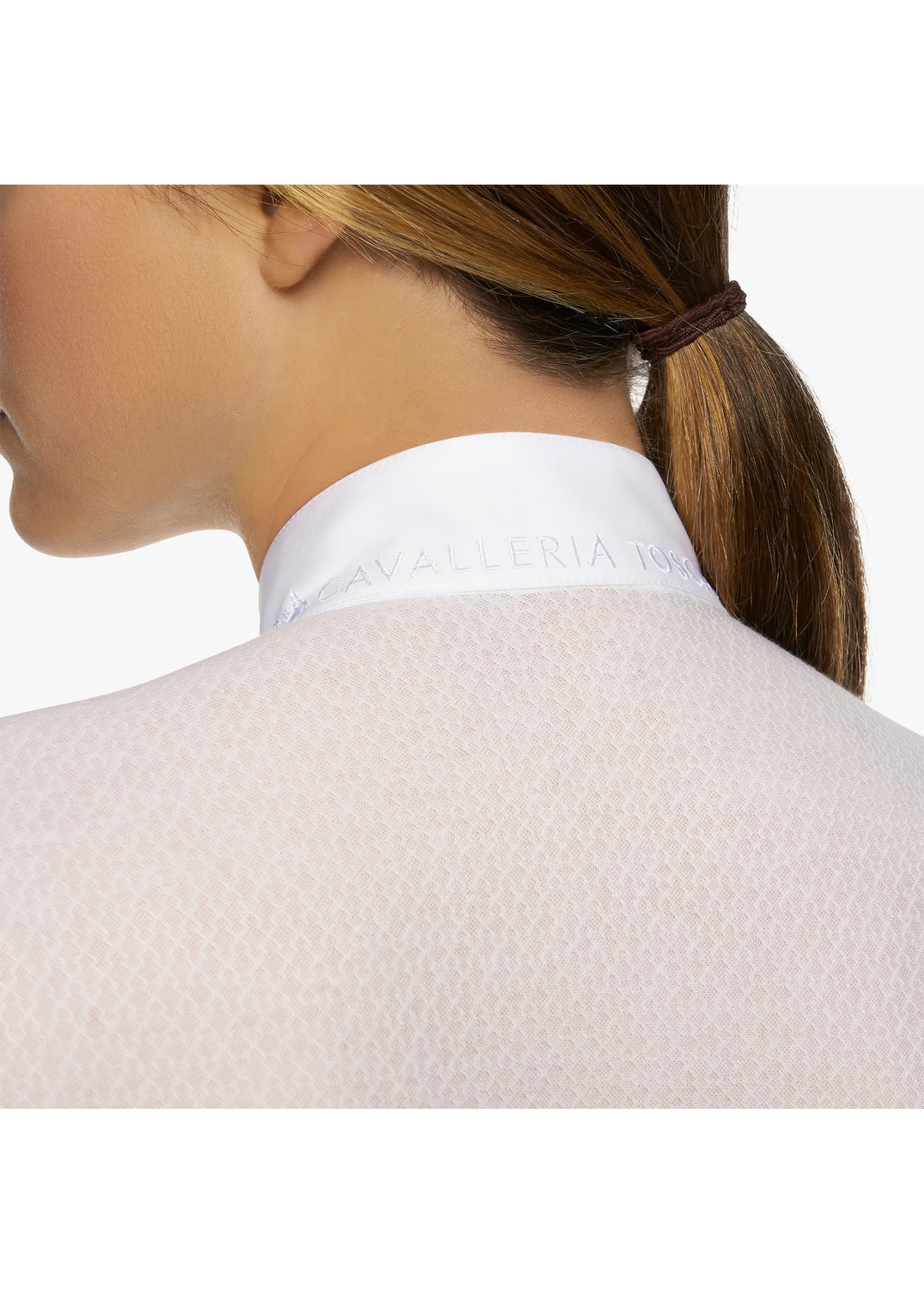 CAD153 Cavalleria Toscana Pleated Jersey S/S Shirt - Image 6