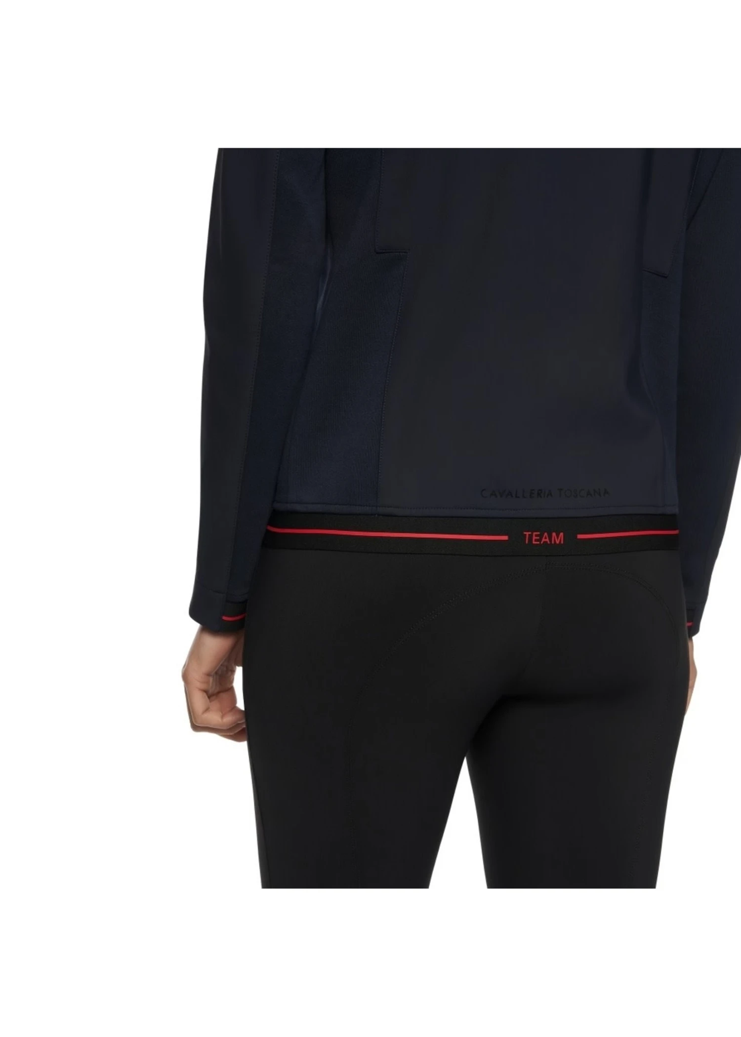 GID253 Cavalleria Toscana CT Team Hooded Softshell Zip Jacket - Image 4