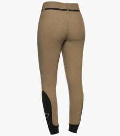 Cavalleria Toscana Contrast Trim Breeches Knee Grip