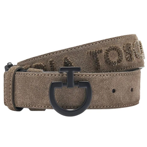 Cavalleria Toscana Logo Chamois Belt - Image 4
