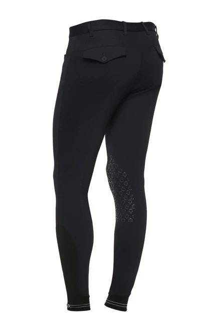 Men's Cavalleria Toscana Logo Tape Breeches Grip Knee - Image 2