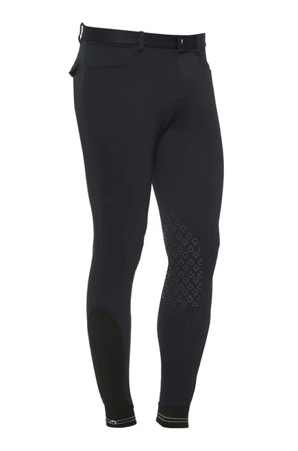Men's Cavalleria Toscana Logo Tape Breeches Grip Knee - Image 4