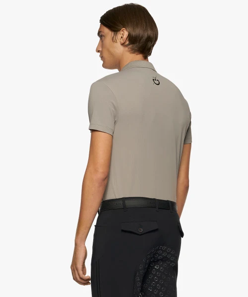 Men's Cavalleria Toscana Raceway Polo Short Sleeve - Image 4