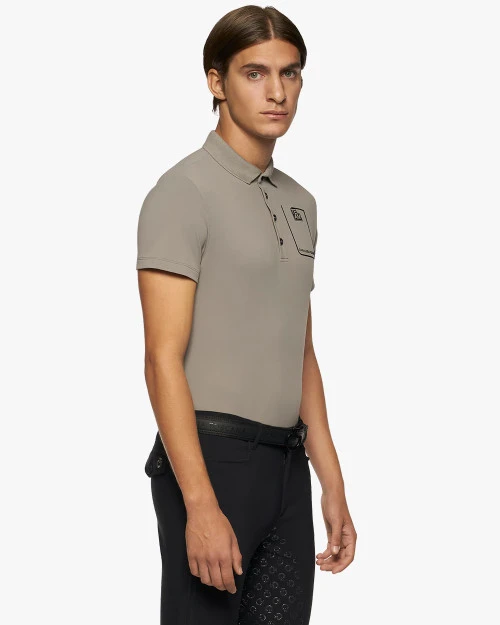 Men's Cavalleria Toscana Raceway Polo Short Sleeve - Image 2