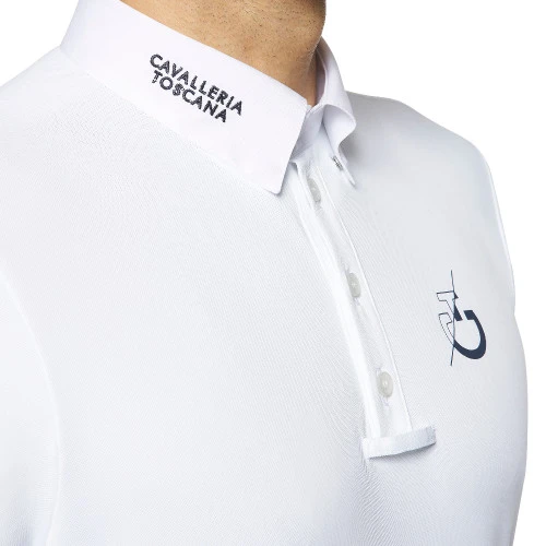 Cavalleria Toscana Men's CT Team Short Sleeve Polo - Image 5