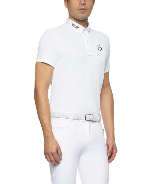 Cavalleria Toscana Men's CT Team Short Sleeve Polo - Image 3