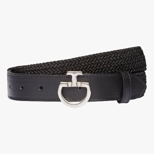 Cavalleria Toscana Men's Elastic Belt CT Clasp