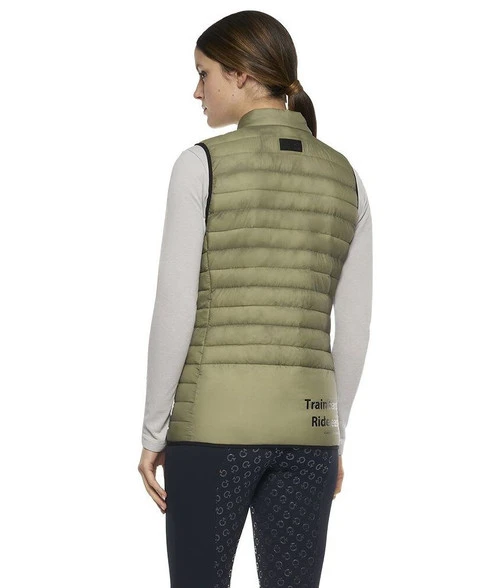 Cavalleria Toscana Team Red Stripe Quilted Vest - Image 5